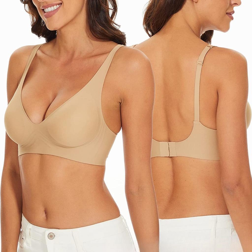 Dámská, Podpůrná podprsenka s měkkou výztuží, Vyjímatelné vycpávky, Vysoká elasticita, Zadní díl ve tvaru U, Zvednutí poprsí, Prodyšná síťovina, Pohodlná, Pro běžné nošení, Bez kostic