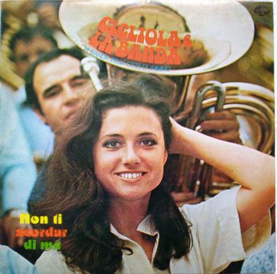 LP Record GIGLIOLA CINQUETTI  La Banda Della Citta Di Milano GP404 SEVEN SEAS 1976 Japan Obi Pop Used