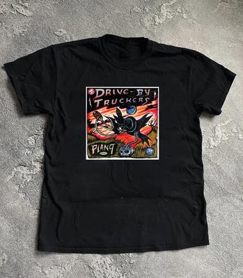 Drive-By Truckers Band Cotton Black Shirt Unisex S To 5XL SG566