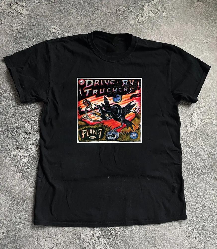 Drive-By Truckers Band Cotton Black Shirt Unisex S to 5XL SG566 Unisex T-Shirt S