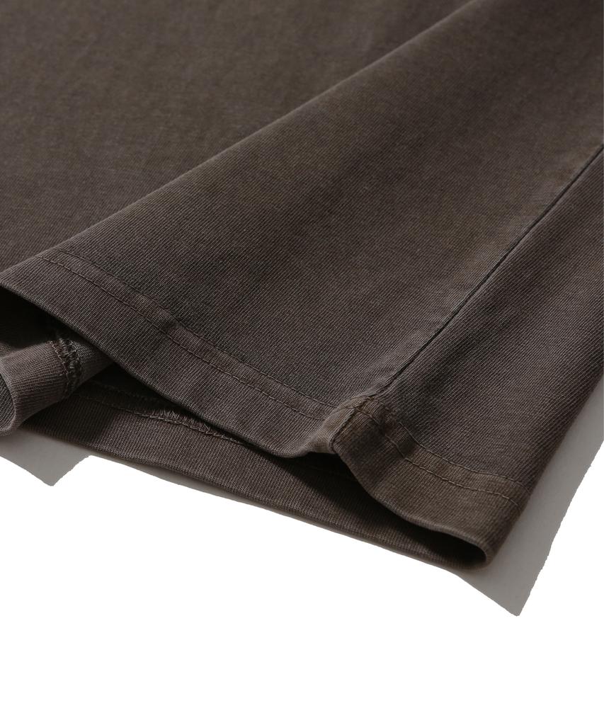 Haebeuopeudyuti Dyed Pocket Half Sleeve Tee (Mocha)