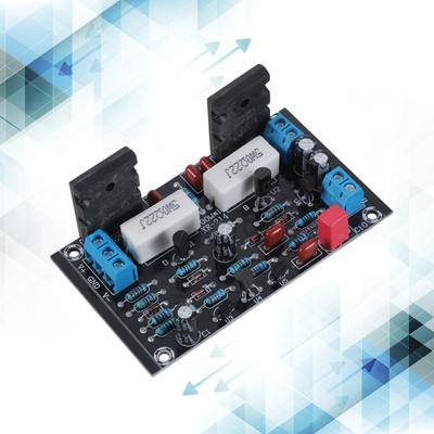 Versatile 100W Mono Power Amplifier Board 2SC5200+2SA1943 AudioAmplifier Module Board Speaker Circuit Protections Board