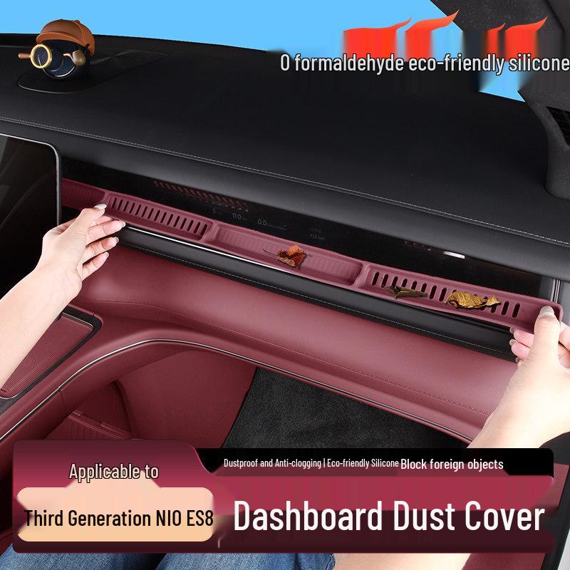 Nio ES8 Dashboard Air Vent Dustproof Silicone Pad - Essential Accessory for 26 Models