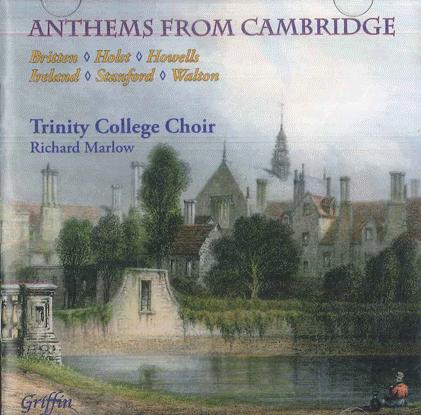 

CD TRINITY COLLEGE CHOIR RICHARD MARL Anthems From Cambridge GCCD4045 GRIFFIN ENTERT 2004 UK Classical Used