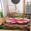 Biene Maja Personalisierbarer Namens-Teppich Perfekt für Eingangsbereiche Outdoor-Spielzimmer Küchen Rutschfester Teppich Anime Bürodekoration Geschenk für Festivals