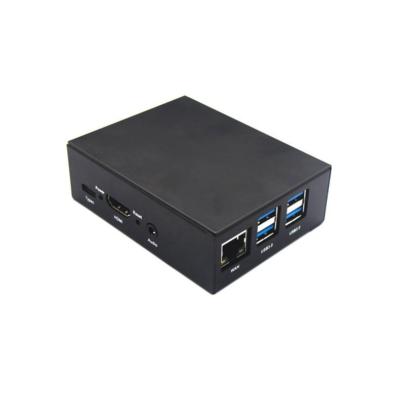 Metal Case- Box For Banana Pi BPI  Cooling Metal -Shell CPU- Heatsink Protective Box for Banana Pi BPI