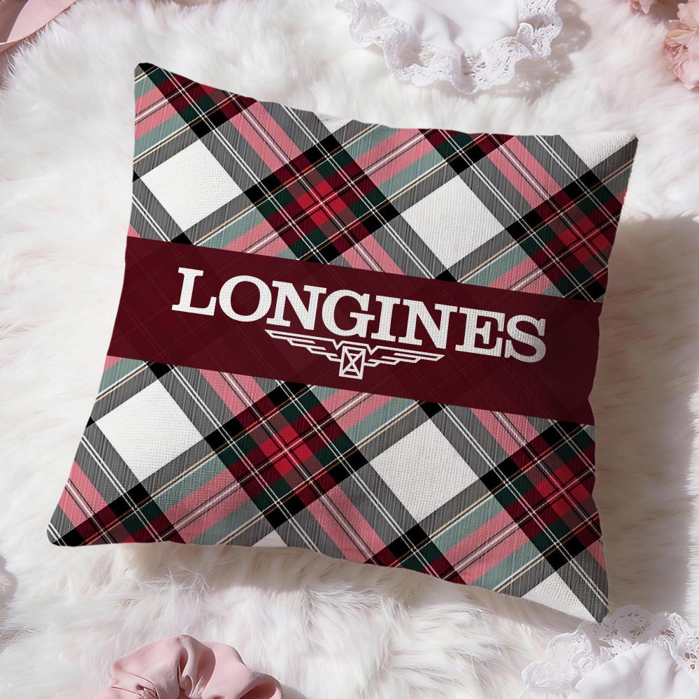 Klasická značka L-Longines Potah na polštář ve tvaru polštářku Prémiový komfort Oboustranný potah na polštář - Dvoustranný design pro jakoukoli místnost a interiér auta