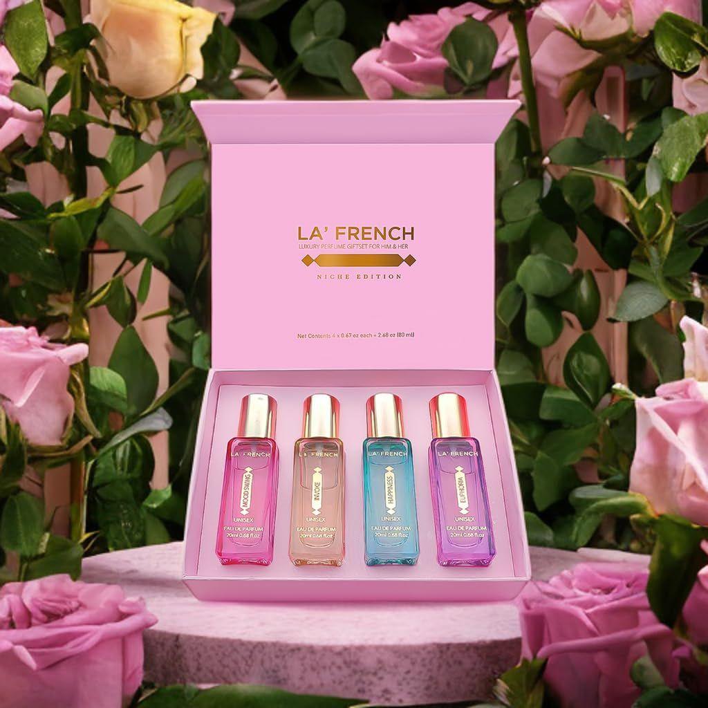 La French Parfüm Geschenkset für Damen 4X20ml