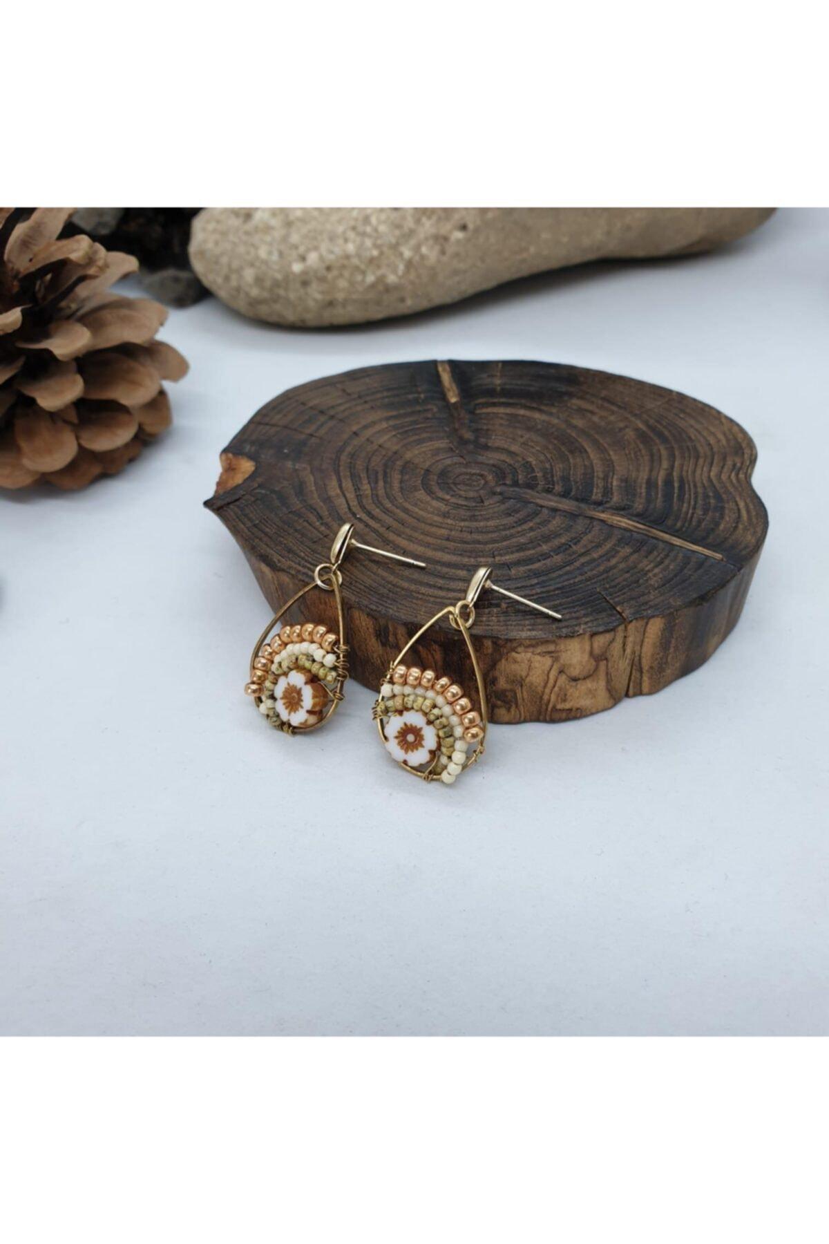 

Подарок на день Святого Валентина, этнические аутентичные серьги ручной работы в богемном стиле в стиле хиппи, ювелирные изделия