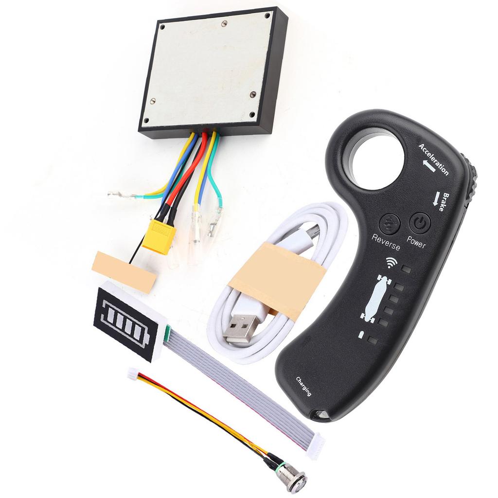 Electric  Controller, Dual Drive Longboard Control Module with 4 Speed Modes, for Electric , ESC Substitution