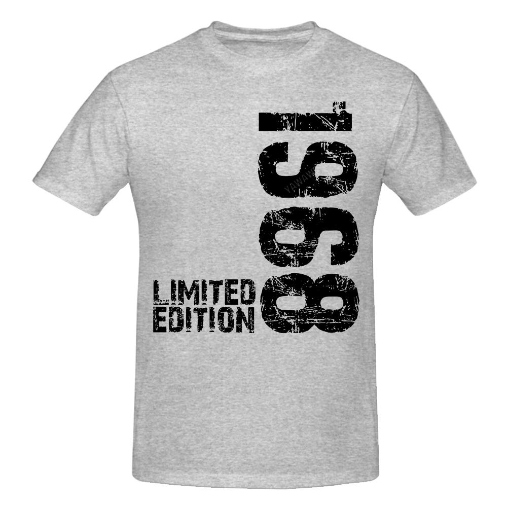 T-shirts Classiques Édition Limitée Nouveauté 1968 Vêtements de Rue Graphiques Manches Courtes Cadeaux d'Anniversaire Style Été T-shirt Unisexe Vêtements Unisexe