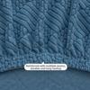 Jacquard Chair Cushion Cover Waterproof Parson Chair Slipcovers Dining Chair Cover  Household