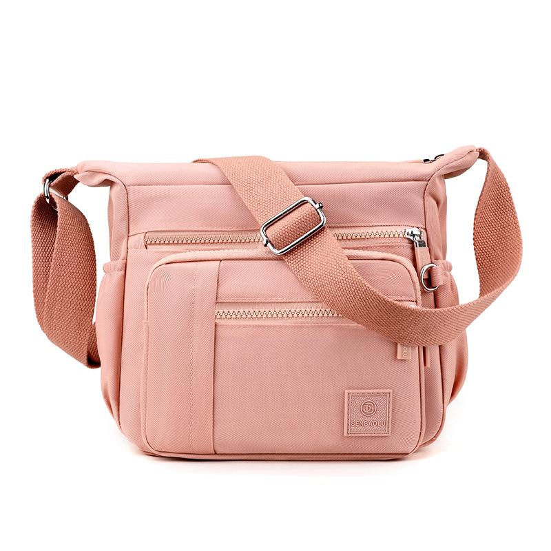 Women's Crossbody Bag Large Capacity Shoulder Bag Multi-Compartment Middle-Aged Mother Bag