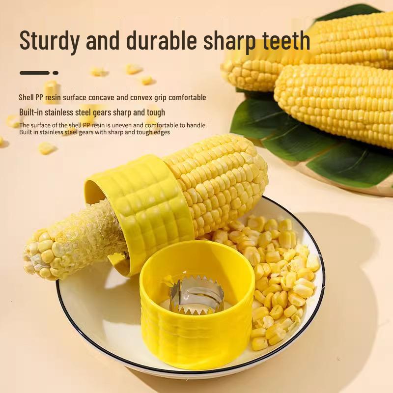 Manueller Maisentkerner und Drescher aus Edelstahl für frischen Mais