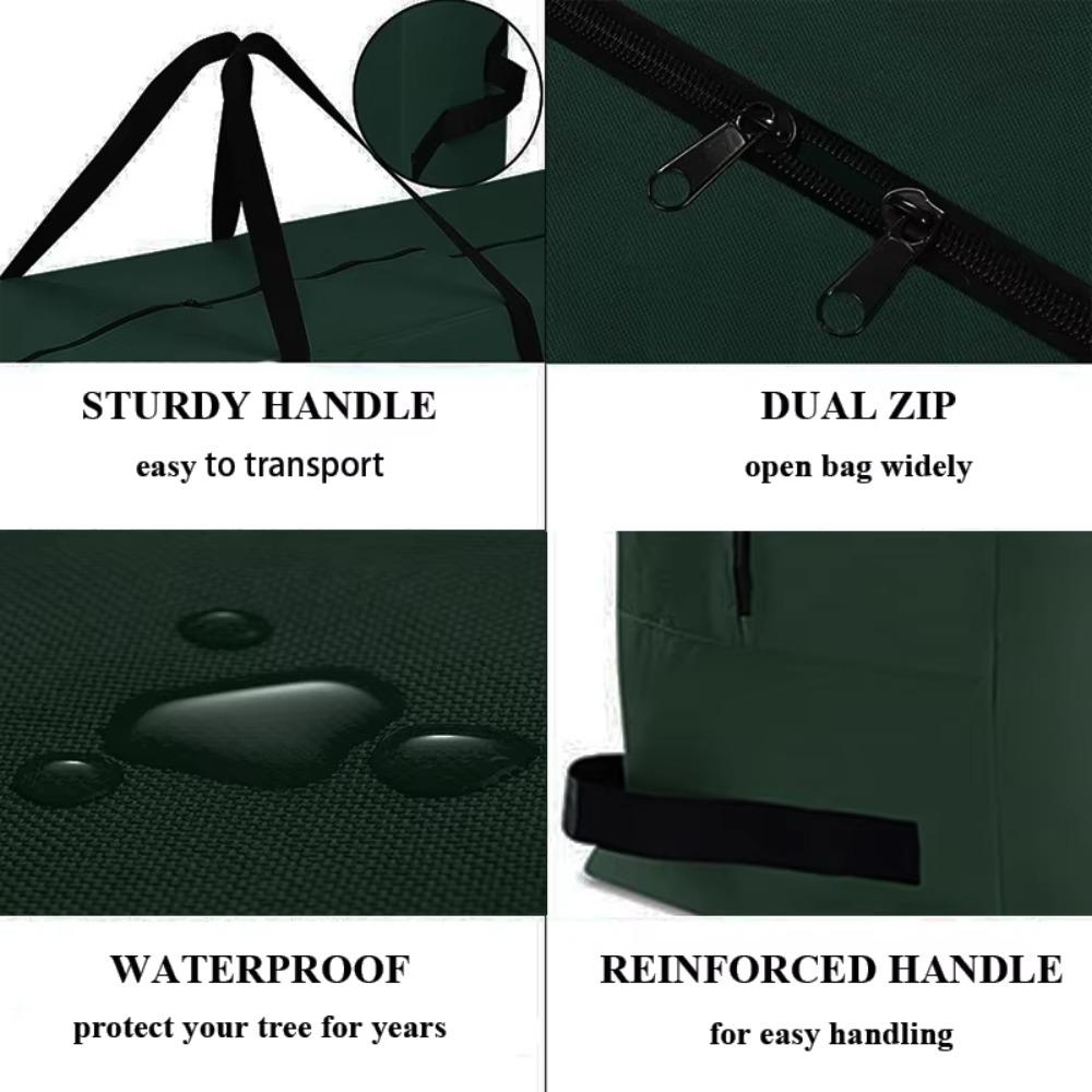 Oxford Cloth Christmas Tree Bag Large Capacity Christmas Supplies Home Organizer Xmas Decoration