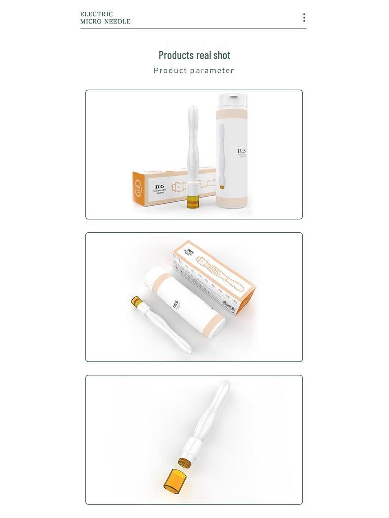 Gold Microneedle DRS40: Professional Salon Essence for Local Care