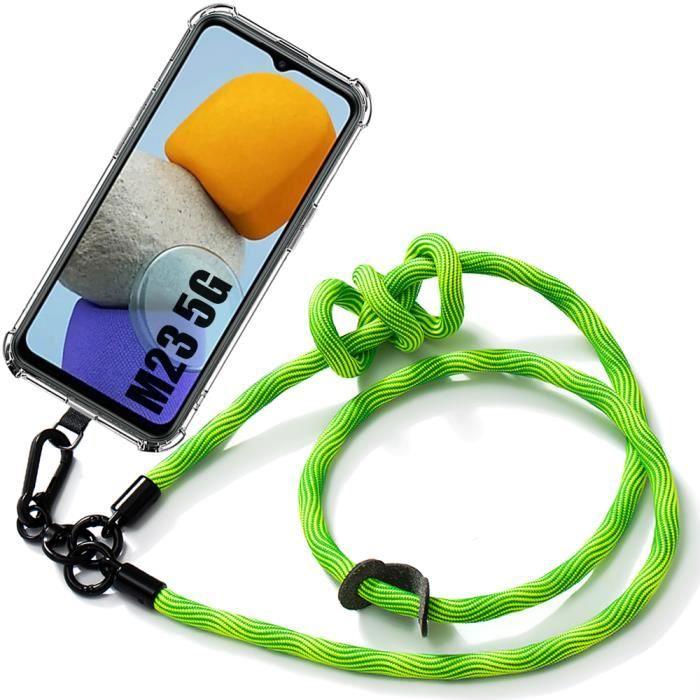 Coque - Samsung - Galaxy M23 5G - Protection Antichoc - Cordon Amovible - Transparente