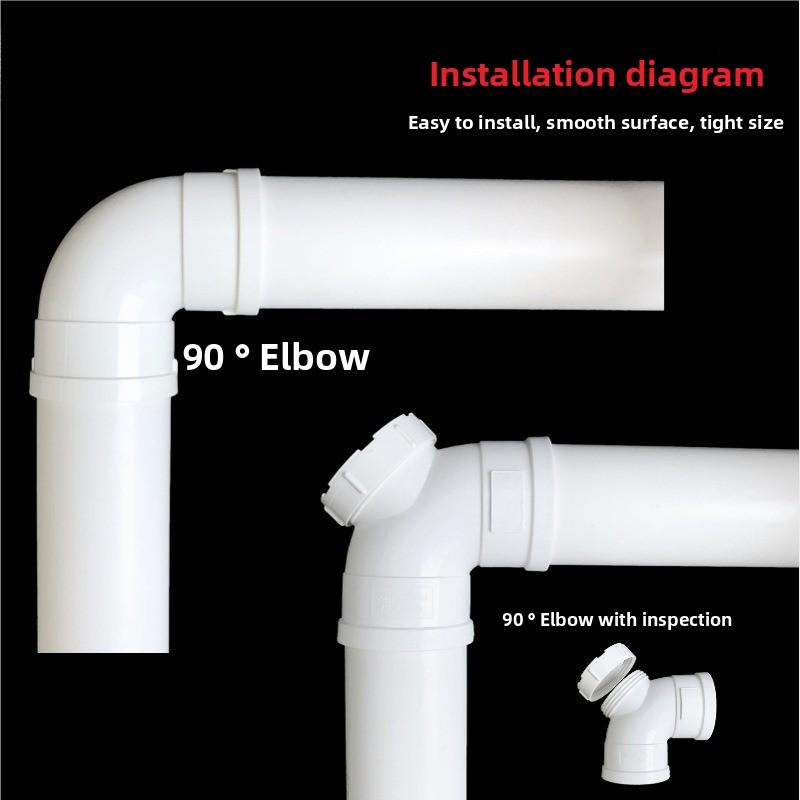 50/75mm T/Y Duct Connector Quick Ventilation Tube Joint Coupler 3 Ways Splitter Pvc Extractor Fittings