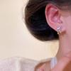 Girly Butterfly & Diamond Love Earrings Set - 6 Piece Collection