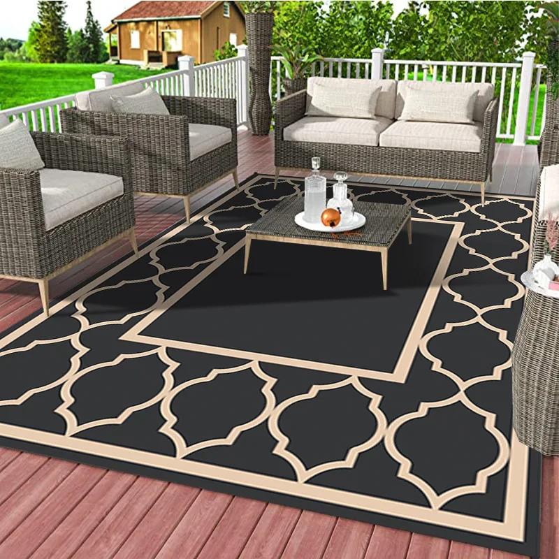 Modern Creative Black White Checkered Carpet for Bed Room Living Room Rug Home Decoration Tatami Mat Outdoor Carpets Tapis