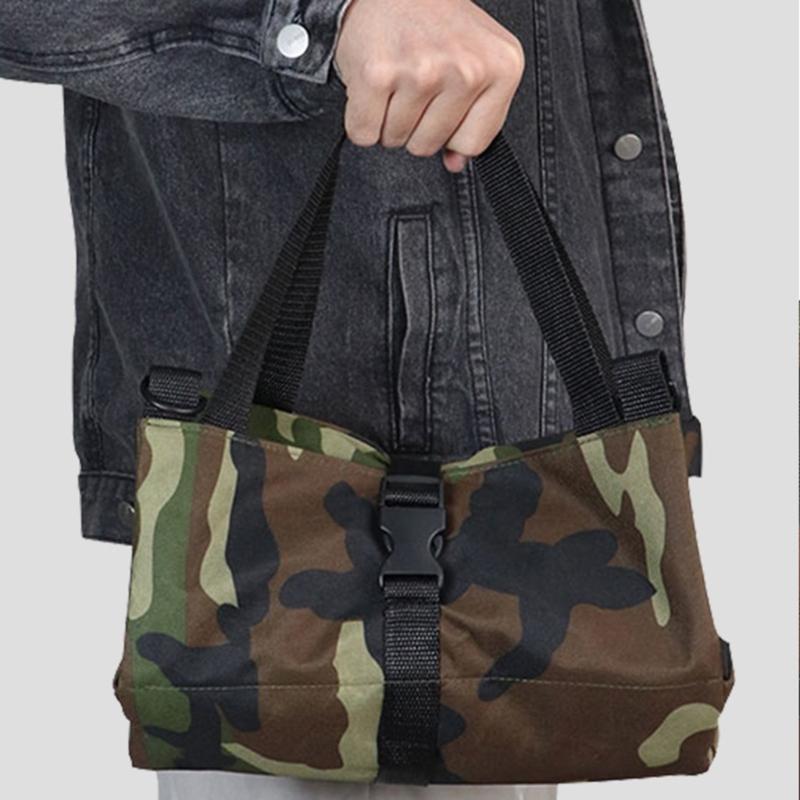 Roll Up Tool Bags Multi-Purpose Tool Bag Tool Organiser with 5 Pockets Emergency Tool Bag in Car Motorcycle for Storing