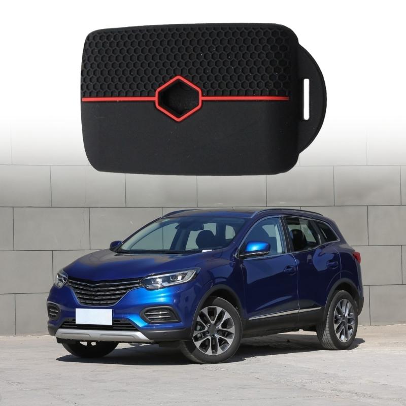 Reinforced Silicone Key Holder Honeycomb Texture Anti Drop Grip For Select Models Car Key Rubber Cover