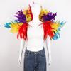 Carnival Costume Decorative Accessories Luxury Feather Shawl Party Cosplay Scarf Fashion Show Runway Performance Elegant Apparel