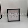 Travel Storage Box Movie Ticket Photo Frame for Collectibles