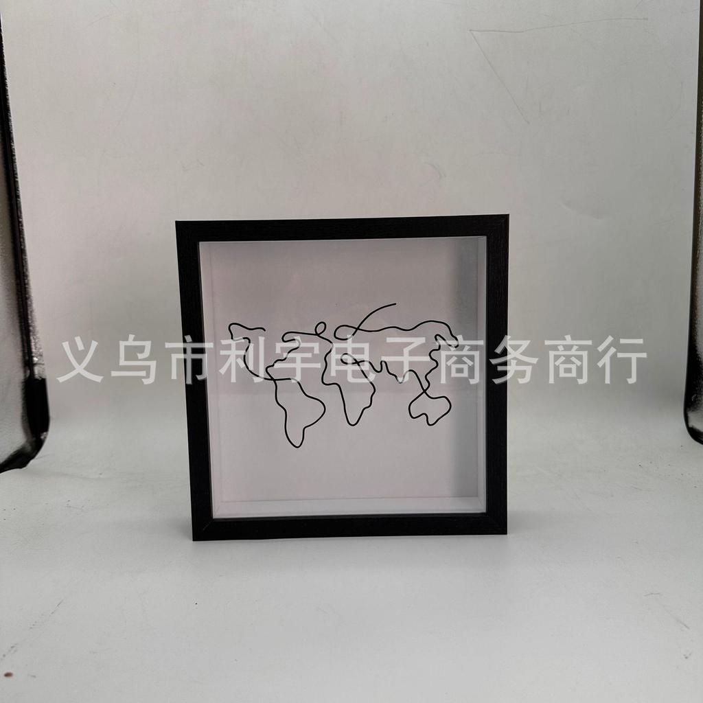 Travel Storage Box Movie Ticket Photo Frame for Collectibles