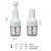 CB Japan Atomico Handy Chopper, Push-Type Vegetable Chopper, Chop Food To Your Desired Size