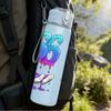 1PC 66 67 Drip Graffiti Number Print 750ml Color Plastic Sports Water Bottle Leakproof Flip Straw Lid Suitable for Sports Office Home Use