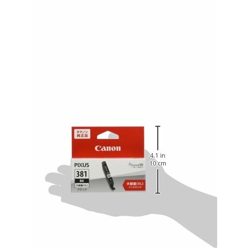 Canon Genuine Ink Cartridge BCI-381XLBK Black Large Capacity Type