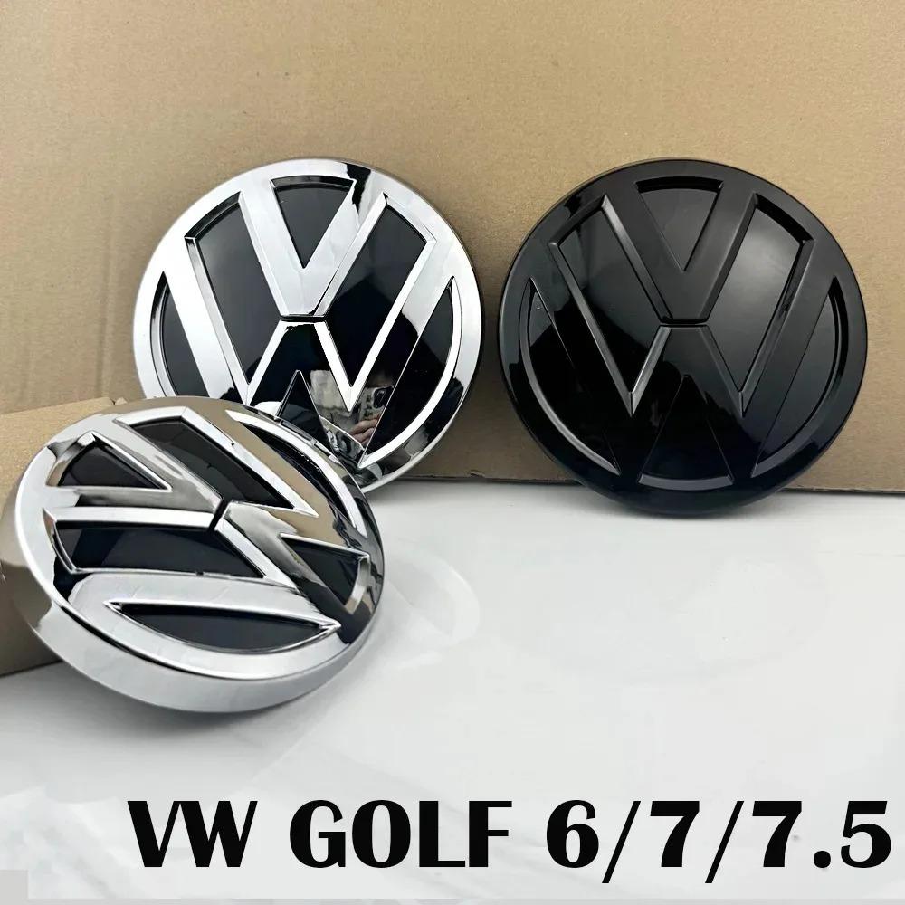 Hub Caps 2pcs Car Replaced Front Bonnet Grille Rear Trunk Emblem Logo Replacement Badge For Volkswagen VW Golf 6/7/7.5 2010-2020 knvc93