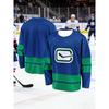 Men's New Vancouver Canucks Hockey Training Jersey - Breathable, Quick-Drying Long-Sleeved Shirt for Outdoor Activities Kids