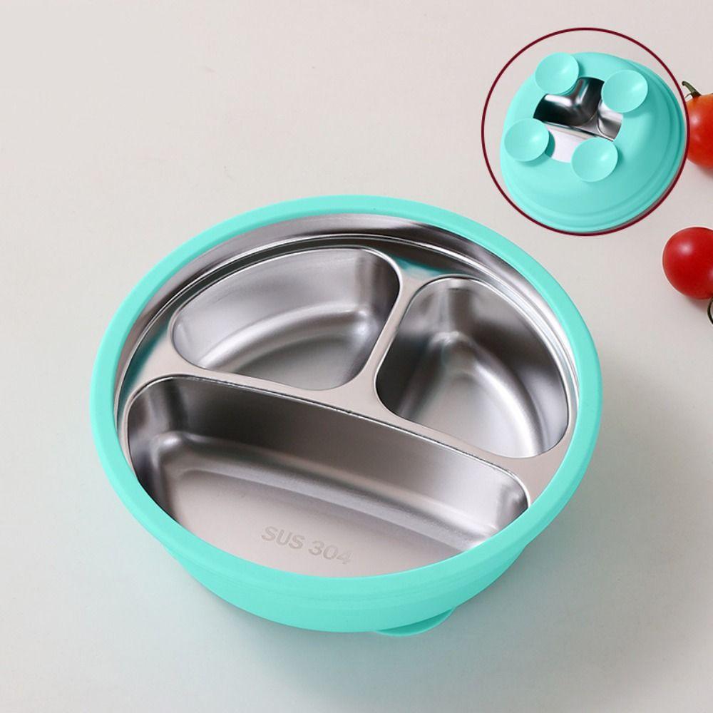 Wärmeisolierender Baby-Saugnapf Essteller Silikon-Saugnapf Kinder-Fütterungsschalen Für Kleinkinder