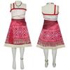 Moanaa Cosplay Costume Women Adventure Outfit Skirt Set Princess Dress Up With Necklace For Halloween Carnival Party