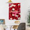 Rose Custom Your Name Wall Decor Tapestry Art For Pet Memorial Birthdaywedding Party Backdrop Family Gift