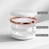 Portable Retainer Case for Braces with Strong Magnetic Lid Easy Transport Storage Box