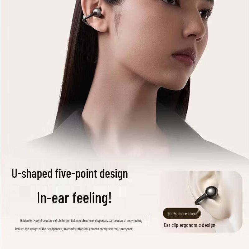 SANAG Z60S Air-Bone Conduction Clip-On Bluetooth Earbuds