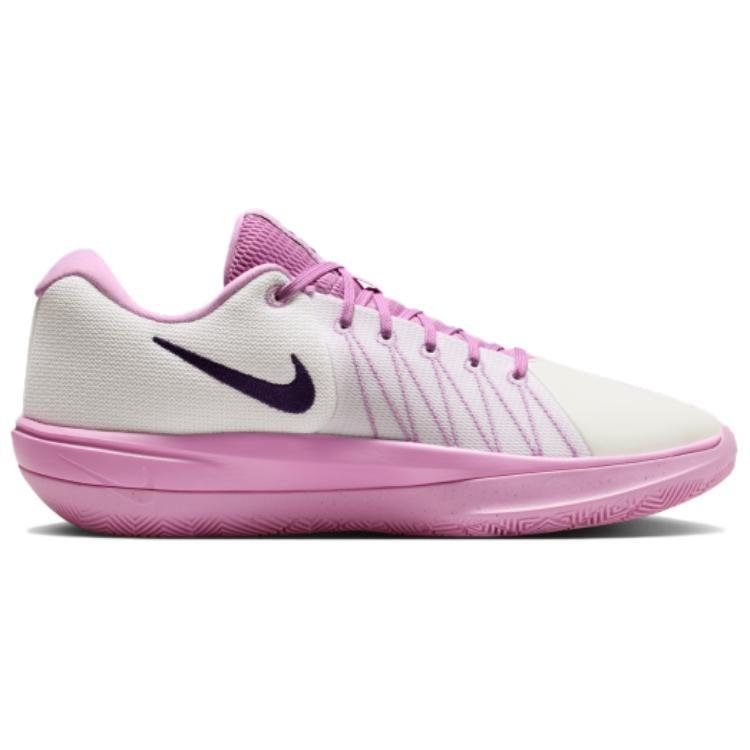 Nike Zoom aria GT. Scarpe da Basket Cut Academy 2 Rebound Grip Unisex Bianco Viola HV9775-104