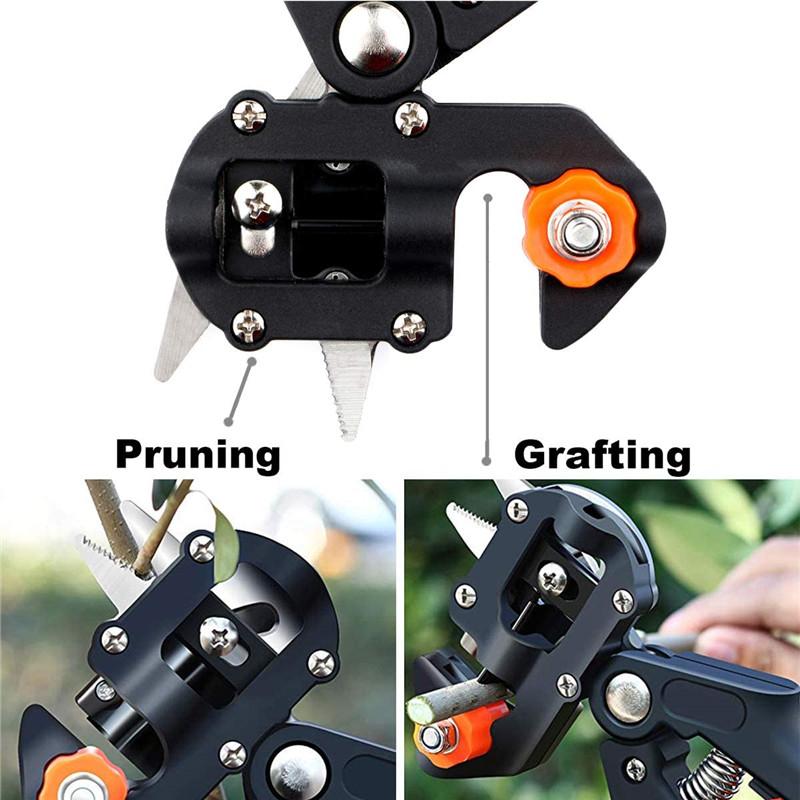 1 Pcs Portable Hand-held Grafting Knife Pruning Shears Seedling Grafting Machine Fruit Tree Grafting Tools Gardening Set Tools