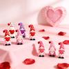 Valentine's Day Gnomes Figures –Cute Gnome Decorations, Valentine's Day Heart Gnomes Figurines, Valentine's Day Collectible Figurines For Home
