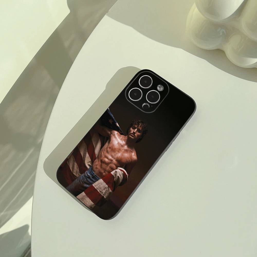 

B-Benson Boone American H-Heart Phone Case For iPhone 17,16,15,14,13,12,11 Pro Max, Lightweight and practical Soft Black Cover iPhone16plus