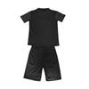 Men’s Short Sleeve Polo Shirt and Shorts Set with Zipper Collar Athletic Fit Casual Two Piece Outfit for Summer Wear