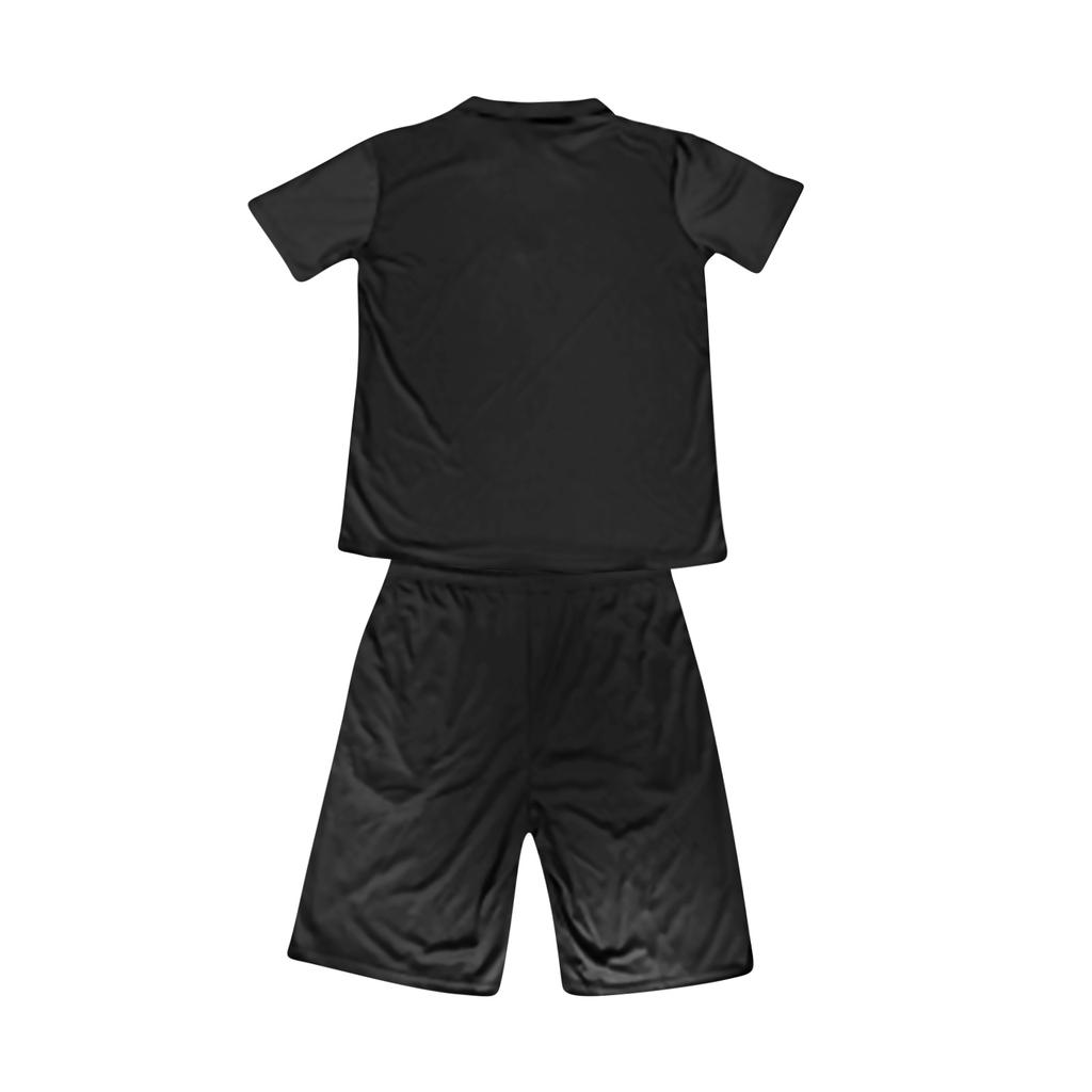 Men’s Short Sleeve Polo Shirt and Shorts Set with Zipper Collar Athletic Fit Casual Two Piece Outfit for Summer Wear