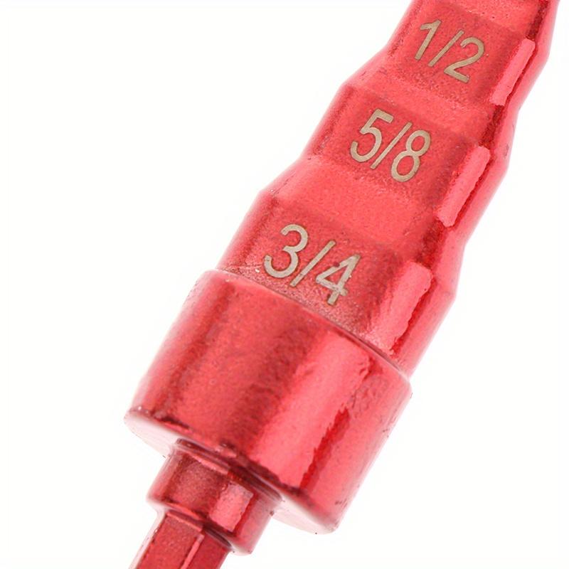 5In1 Air Conditioner Copper Pipe Expander Swaging Drill Bit Set Swage Tube Expander Soft Copper Tubing Tools