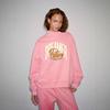 Trendy Women's Autumn Loose-Fit Sweatshirt with Mid-High Neck – European Size