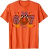Six Seven 6 7 Meme 67 Turkey Thanksgiving Design Unisex T-Shirt
