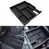 New Black Car Interior Center Console Armrest Storage Box Organizer Tray Fit for Toyota Tundra 2014 2015 2016 2017 2018