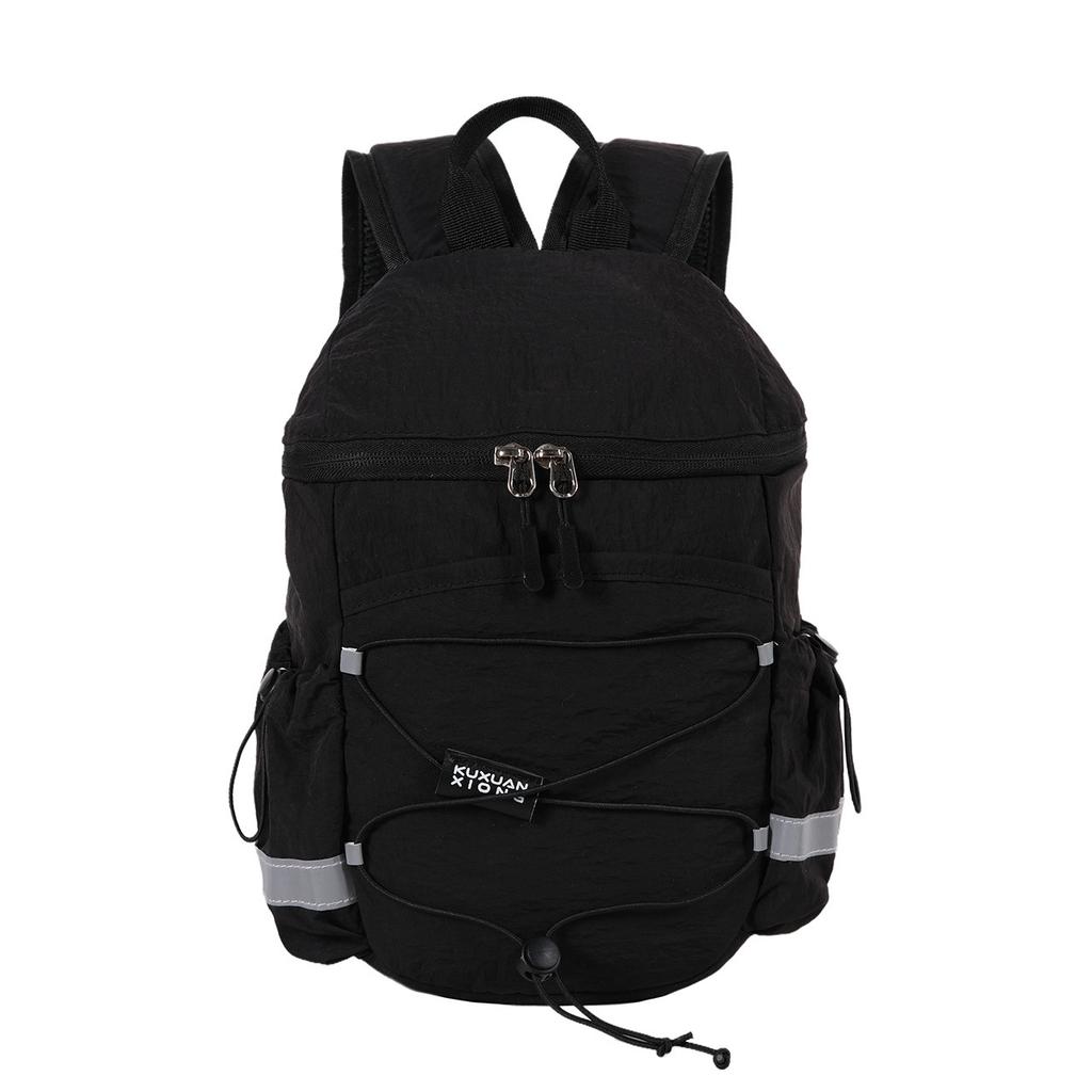 Schoolbag Mountain Low Saturation Color Scheme Relaxation Function Wind Backpack Couple Short Trip Commuter Light Travel Backpack